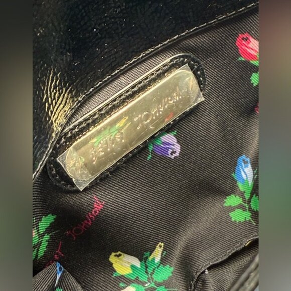 🆕 BETSEY JOHNSON 🧿 NWOT Get My Good Side Novelty Camera Crossbody Bag, Black - Picture 14 of 16